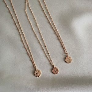 14k Gold Plated Zodiac Sign Necklace